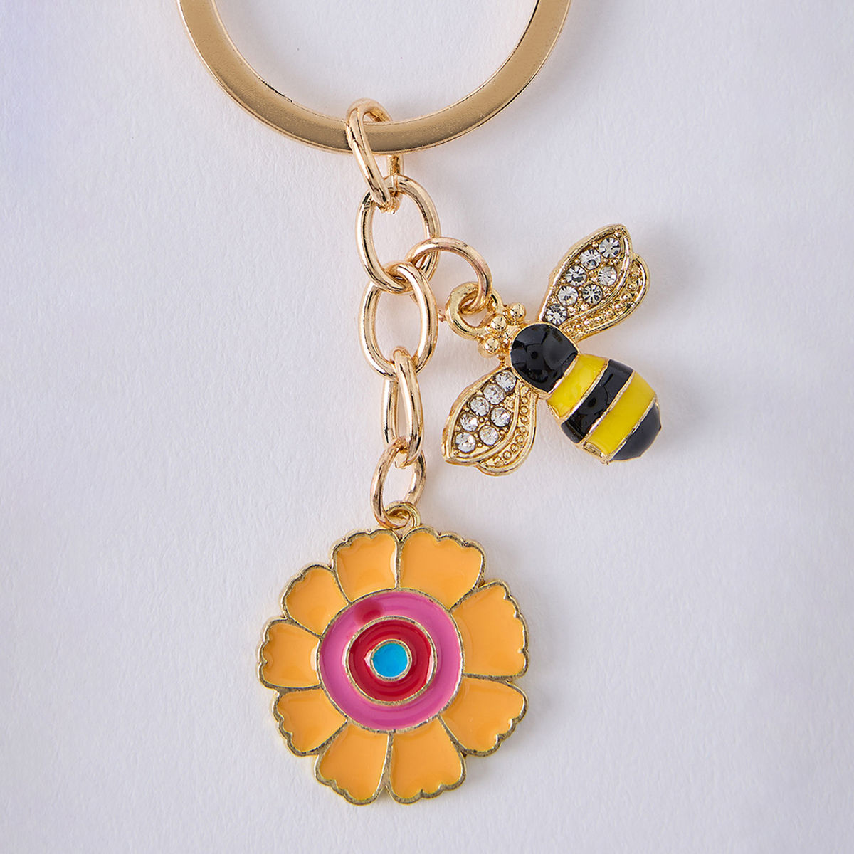 Fashion honey clearance keychain