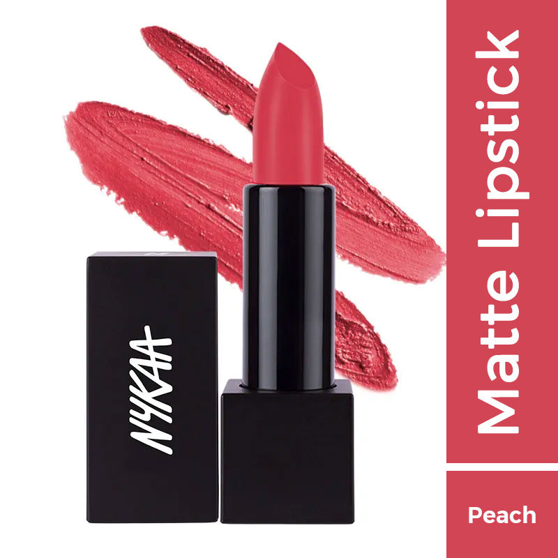 Nykaa So Matte Lipstick - Dirty Peach 45 M