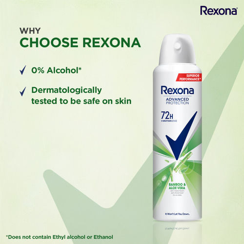 Buy Rexona Advanced Protection Bamboo & Aloe Vera Antiperspirant Deodorant  For Women Online