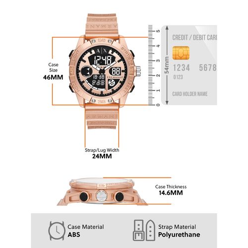 Watch ARMANI Gold AX2967 Rose Buy Online EXCHANGE