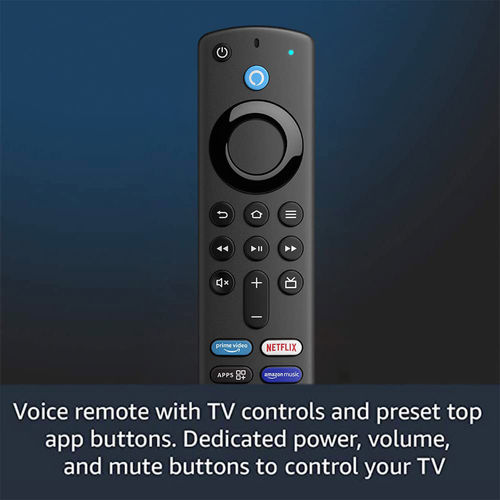 Buy  Fire TV Stick 4K with all-new Alexa Voice Remote (includes TV  and app controls)Dolby Vision online