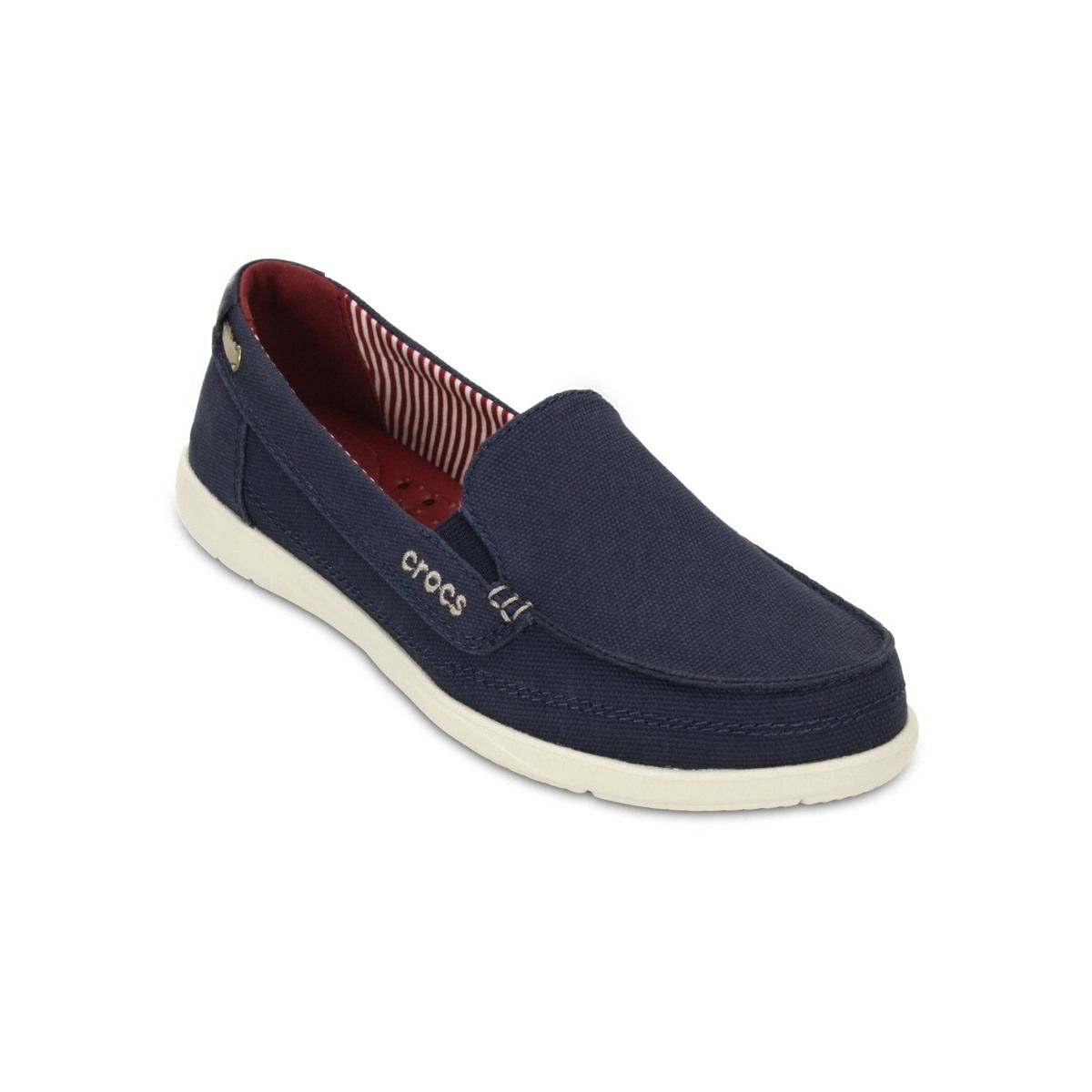 Crocs women's outlet canvas loafers