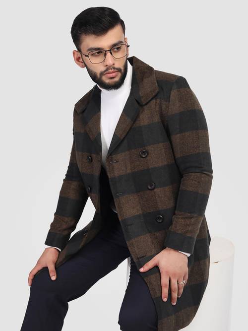 willfully check wool trench coat Wear It Your Way. @pariswycherley 