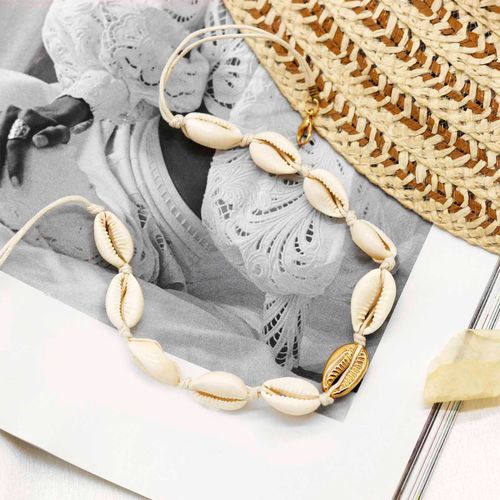 Vsco Girl Shell Necklace Buy Joker Witch Naomi Mixed Shell