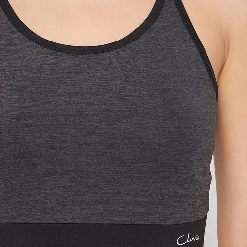 Buy Clovia Medium Impact Padded T-Shirt Sports Bra (XL) online