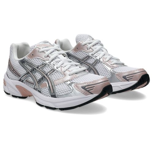 ASICS Women Gel-1130 White-Neutral Pink Sneakers (UK 6)