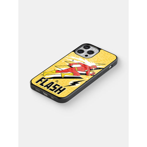 Buy Macmerise The Flash Design iPhone 13 Pro Glass Back Case Online