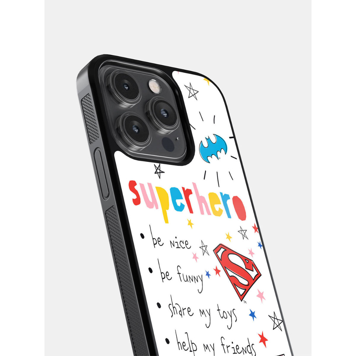 Macmerise Superhero To Do List Printed iPhone 14 Pro Bumper Case Buy