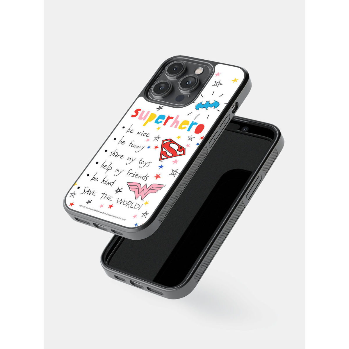 Macmerise Superhero To Do List Printed iPhone 14 Pro Bumper Case Buy