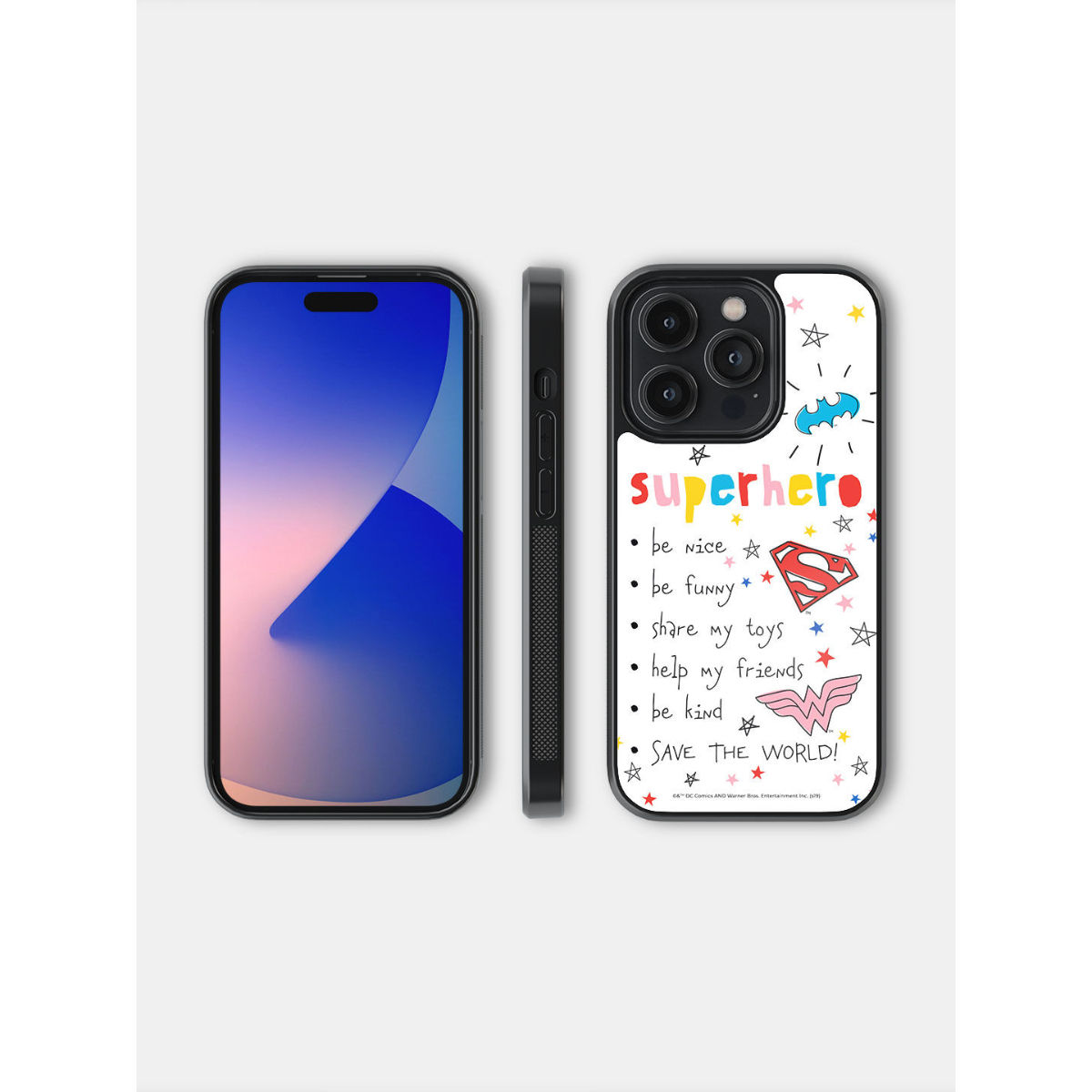 Macmerise Superhero To Do List Printed iPhone 14 Pro Bumper Case Buy