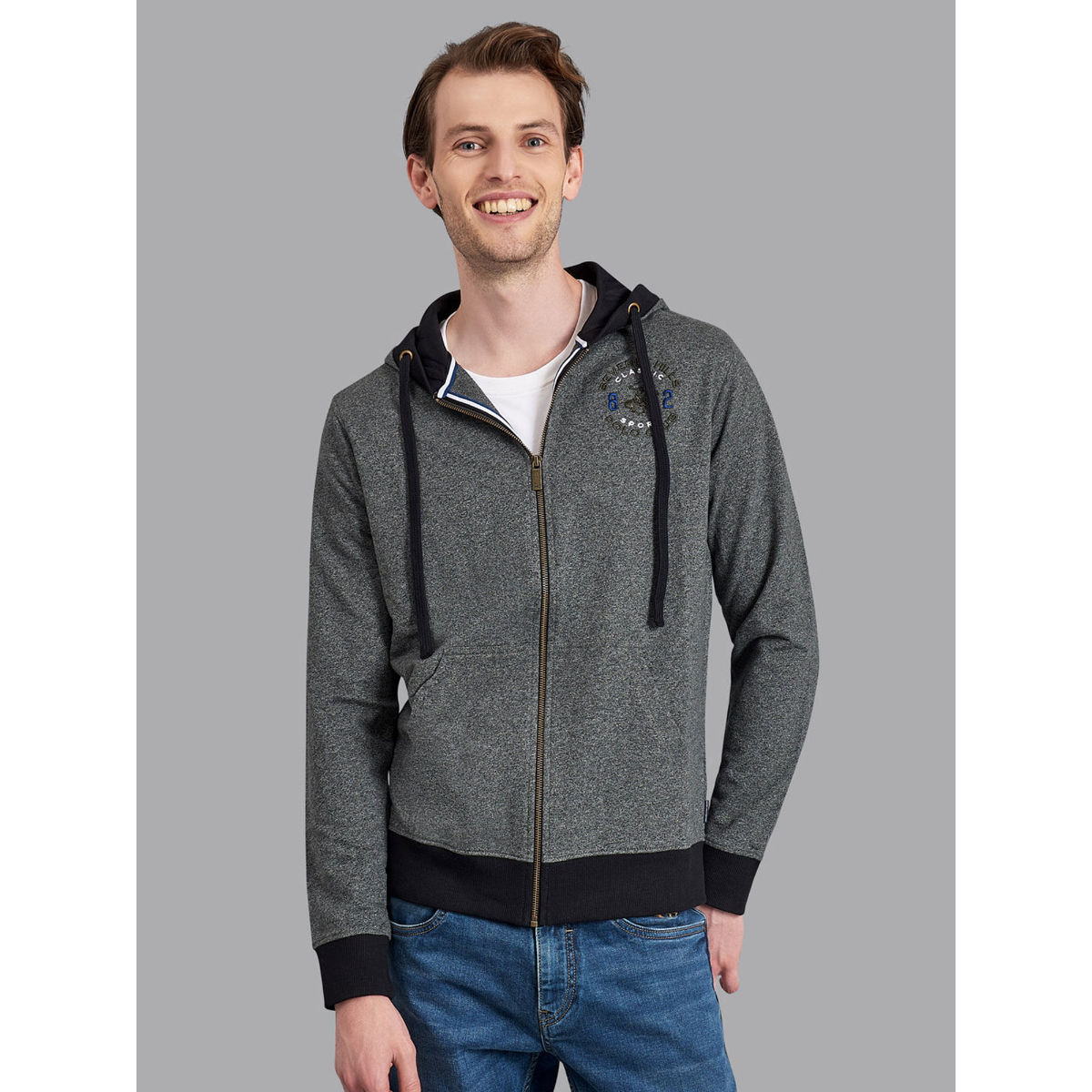 Beverly hills polo outlet club zip hoodie