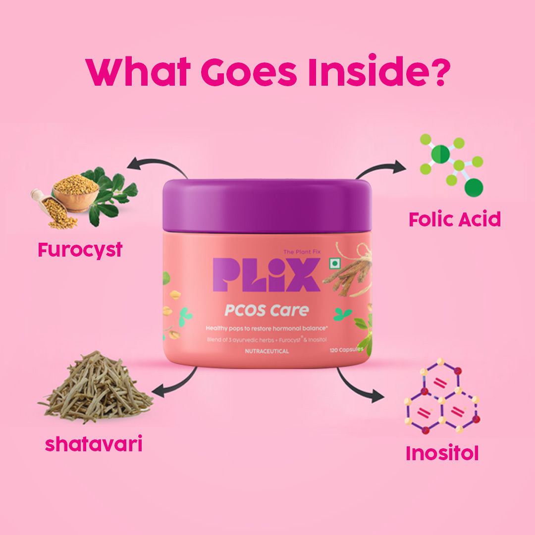 PLIX Women's PCOD Care Helps Restore Hormonal And Menstrual Cycle