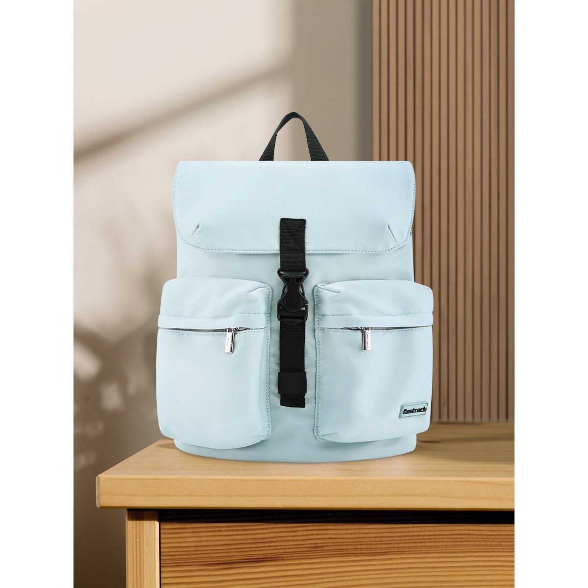 Fastrack blue backpack fashion