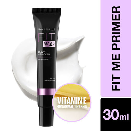 Maybelline New York Fit Me Primer, Oil free and Non Comedogenic Formula - Matte+Poreless