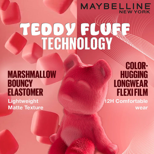 Maybelline New York Superstay Teddy Tint - Lip And Cheek Color - Baby Tee