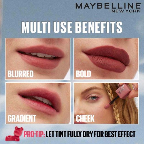Maybelline New York Superstay Teddy Tint - Lip And Cheek Color - Baby Tee