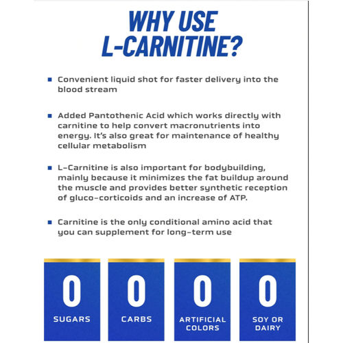 Buy Ronnie Coleman Signature Series L-carnitine Xs 3000, Blue Razz Online