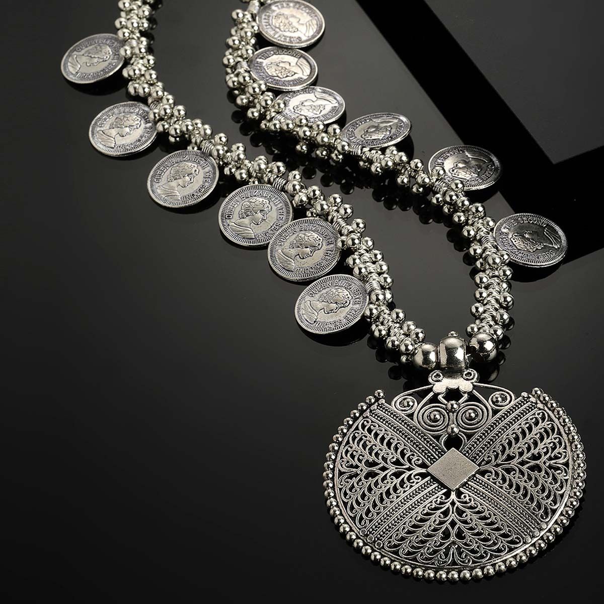 Coin Necklace - SAADHGEE – House Of Aarai