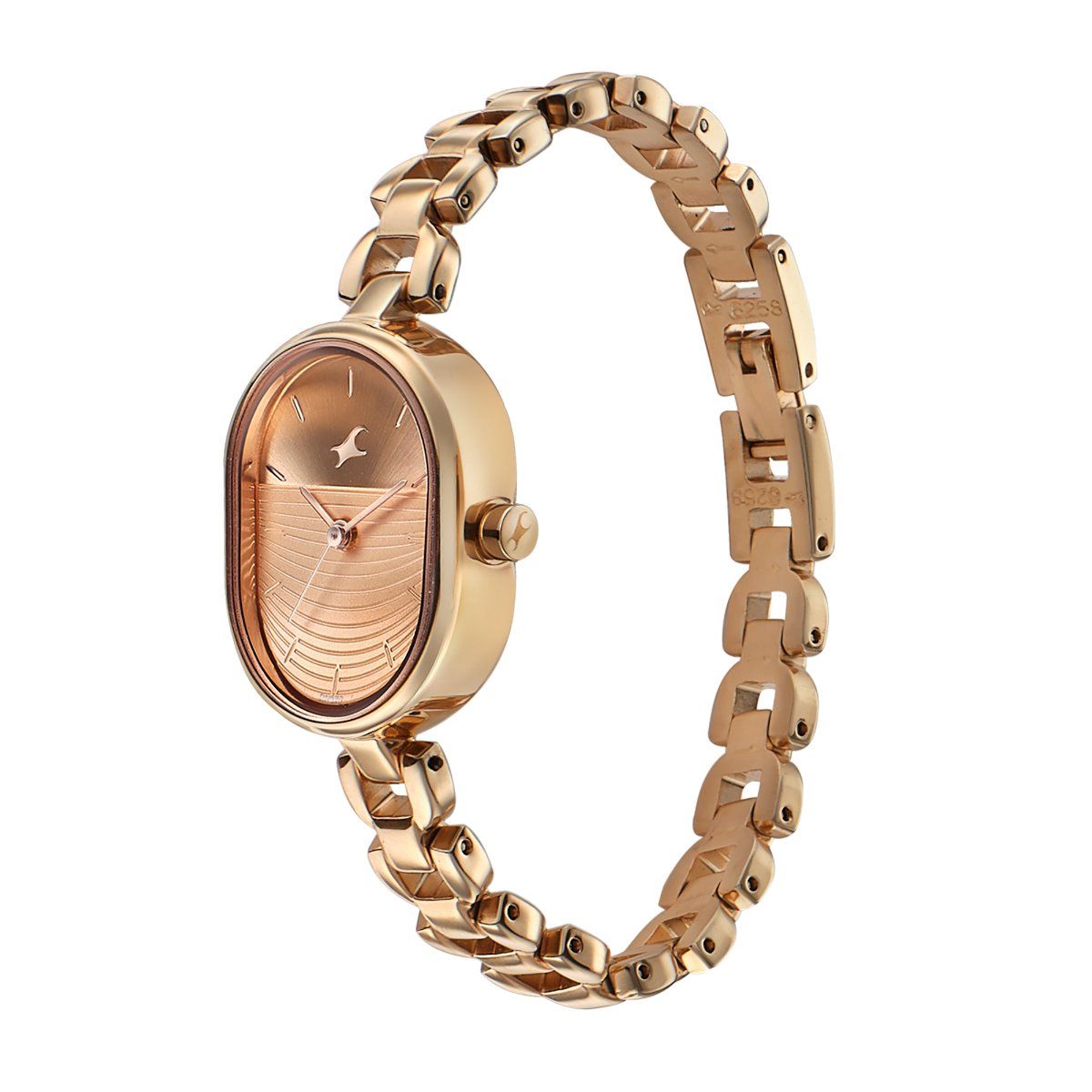 Buy Fastrack Style up 30 6258WM01 Rose Gold Dial Analog watch for Women Online