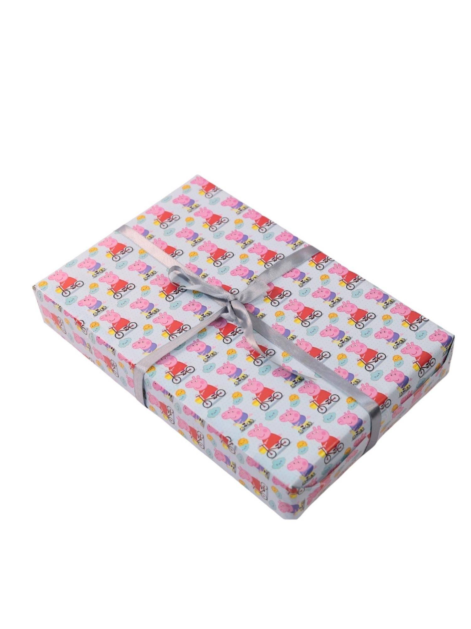 The Big Trove Peppa Pig Gift Wrapping Paper - 15 Sheets of Fun Designs