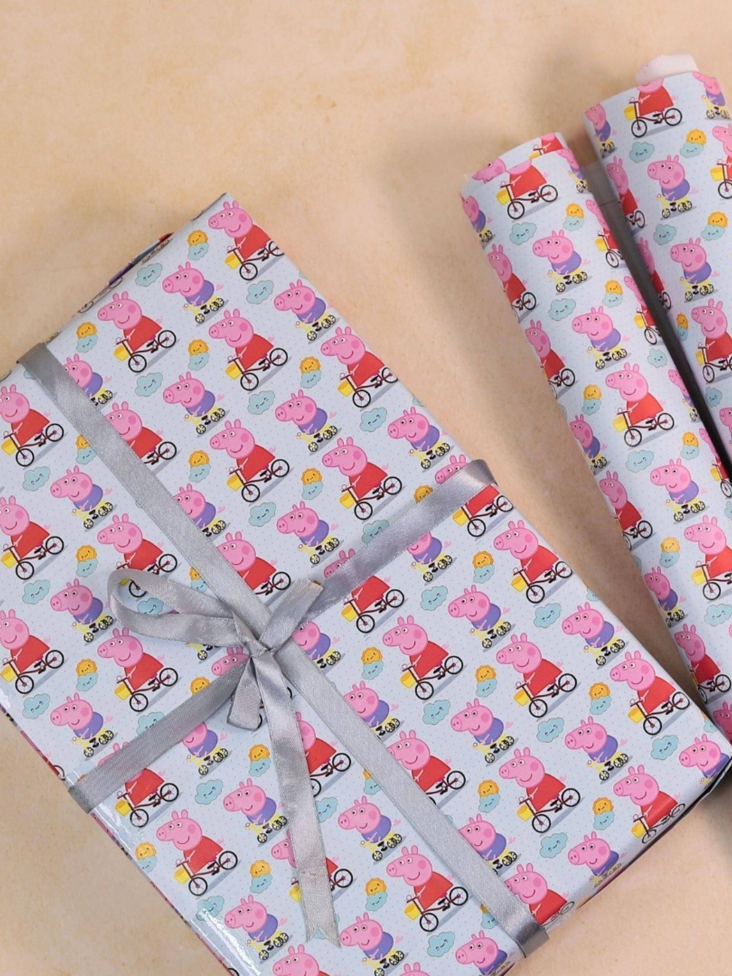Pibble Wrapping Paper Buy The Big Trove Peppa Pig Gift Wrapping Paper - 15 Sheets of Fun ...