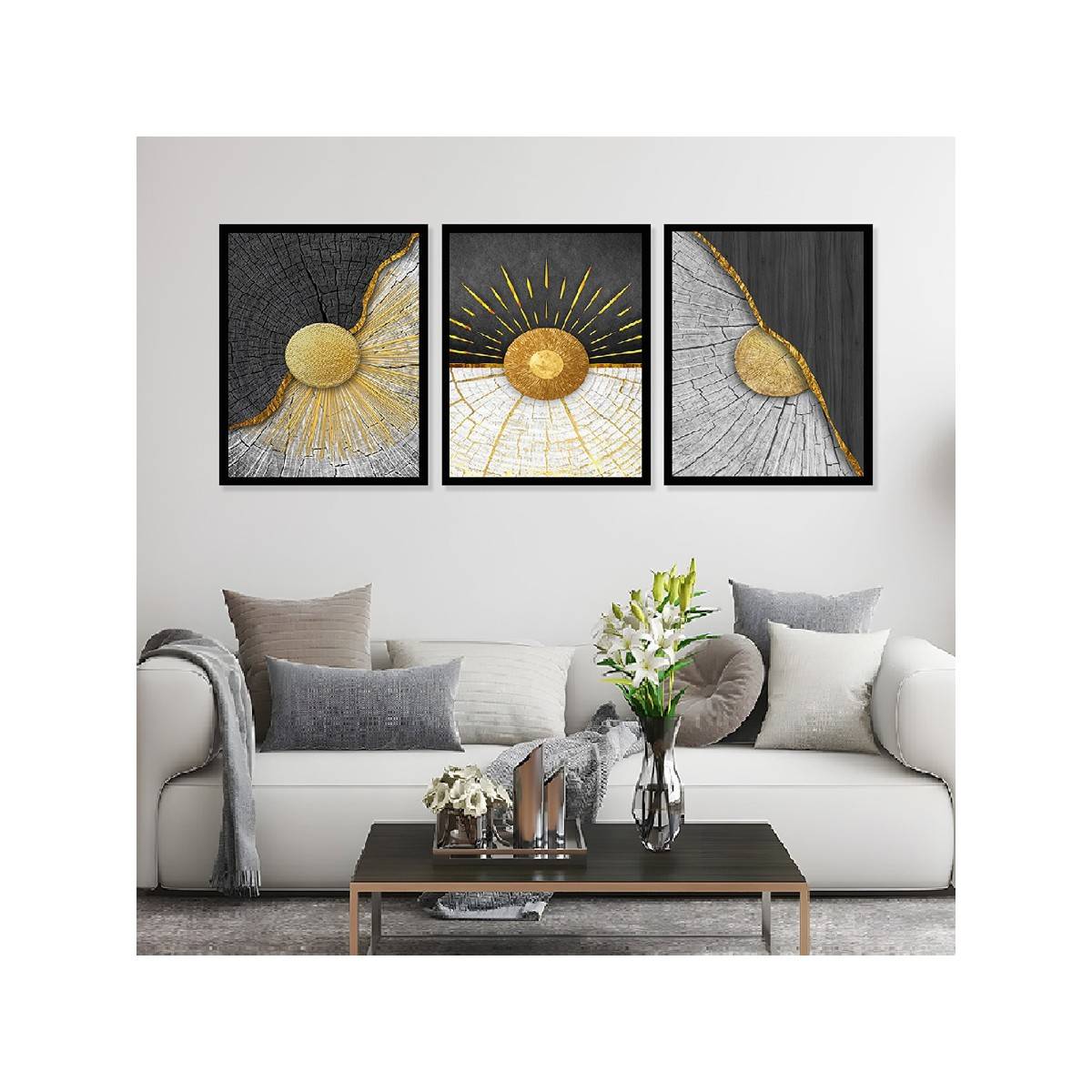 Dekorstation Modern Art Wall Decor Paintings With Frame For Home Decoration Painting DS47