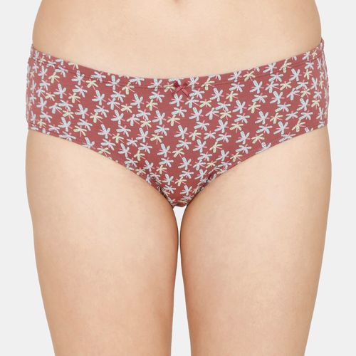 Zivame Low Rise Full Coverage Hipster Panty (Pack of 3) for Women - Assorted