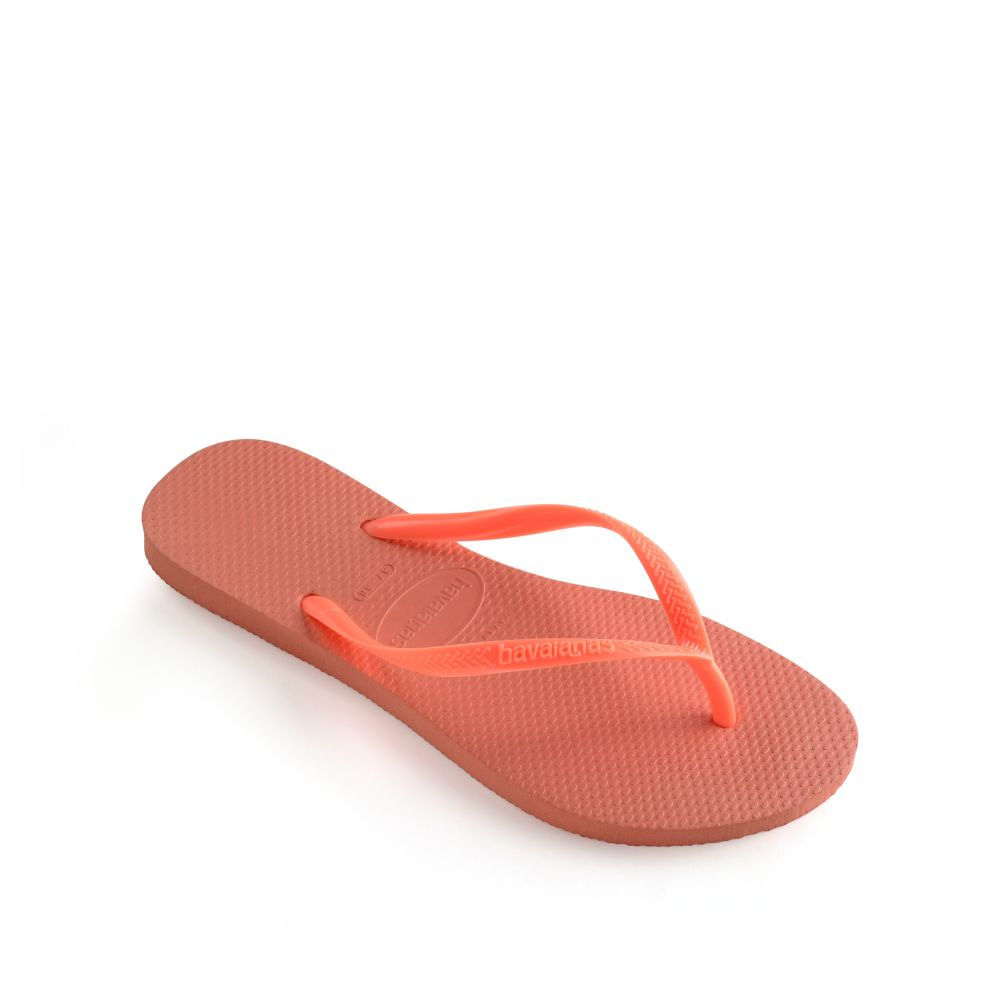 Havaianas orange 2025 flip flops