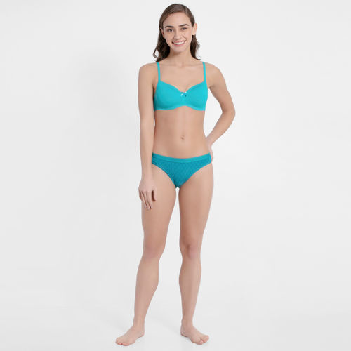 JOCKEY Teal Non-Wired Padded Bra [36B] in Pune at best price by Satyam  Stores - Justdial