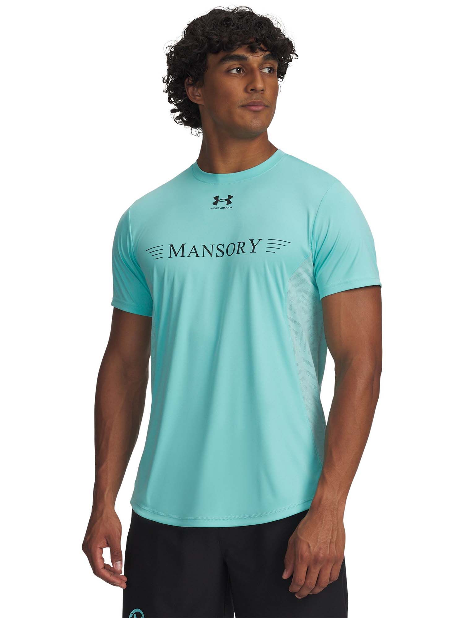 Buy Under Armour Blue Men's X Mansory Challenger T-Shirt Online