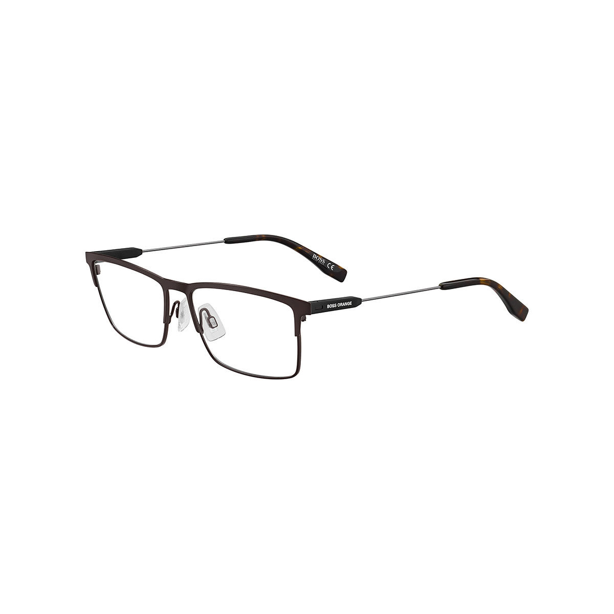 Hugo Boss Brown Stainless Steel Glasses (Frames)