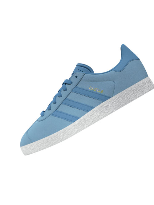 adidas gazelle silver green womens adidas Gazelle 'Blue Cloud White' Men's Shoes 11.5 main image 1