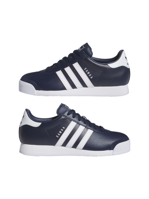adidas gazelle silver green womens Adidas Samoa EG1576 Mens Gray Low Top Lace Up Lifestyle Sneakers Shoes