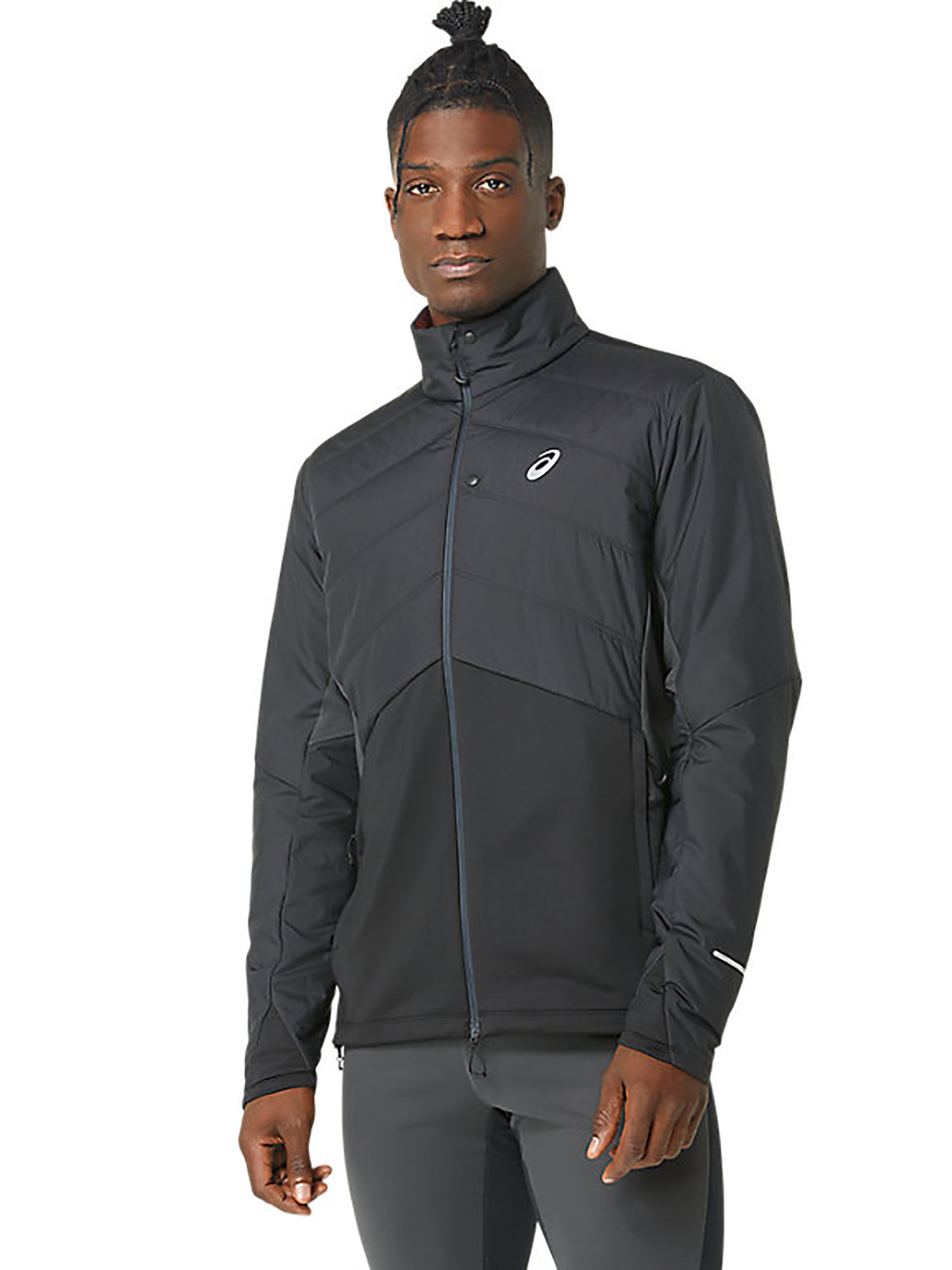 Buy ASICS Winter Run Black Mens Jacket Online