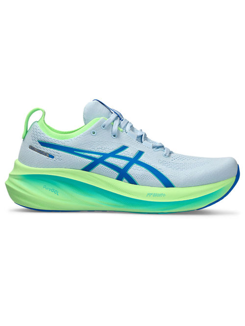 Buy ASICS GEL-Nimbus 26 Lite-Show Blue Green Men Running Shoes