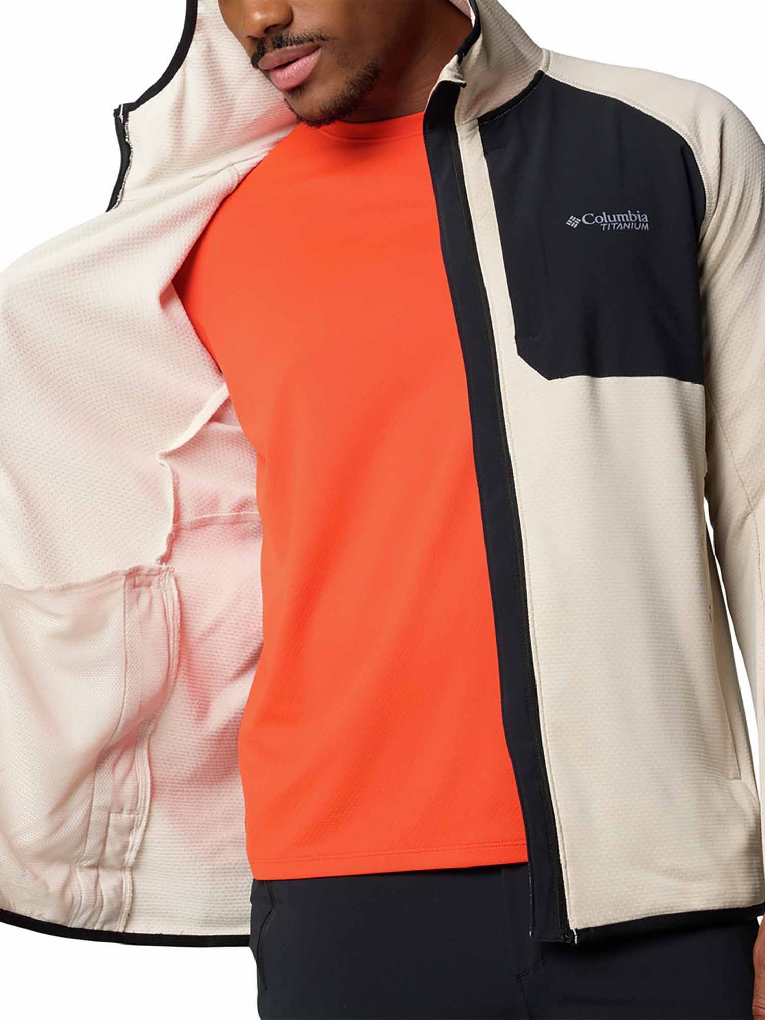 カナダ オリンピック ウォームアップウェア Buy Columbia Men Beige Omni Wick Crystal Leaf Omni-Heat Helix Full