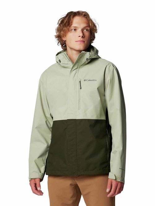 Columbia Mens Green Omni-Tech Hikebound II Rain Jacket