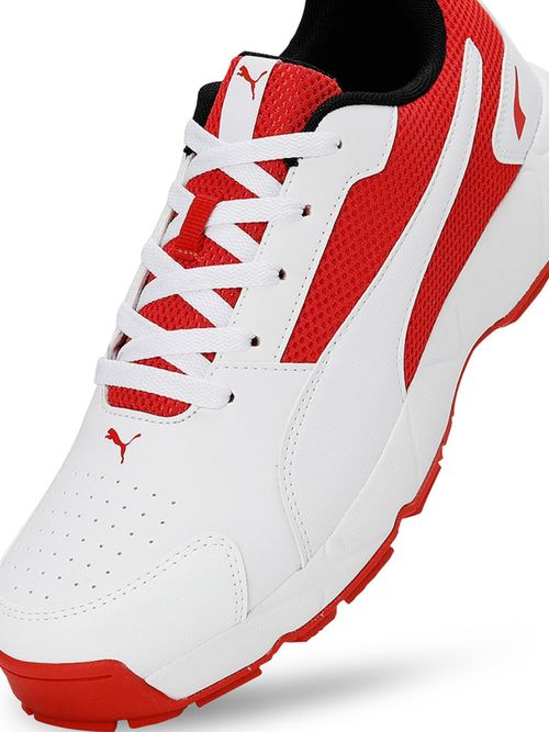 Buy Puma Cricket Highrun Mens Red Cricket Sports Shoes Online