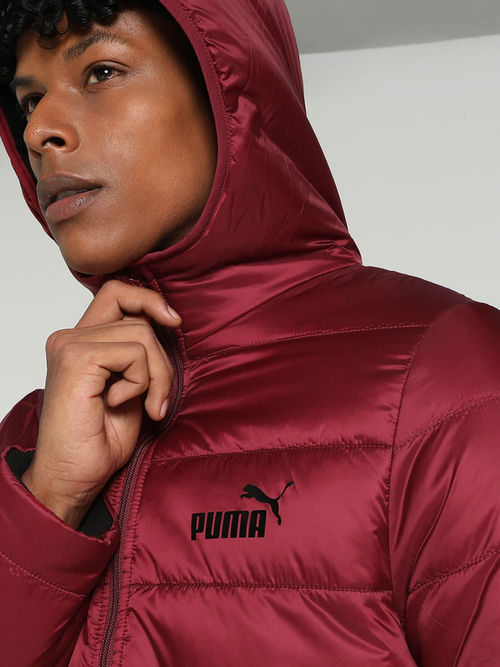 Puma Reversible P Fleece Men Red Jacket