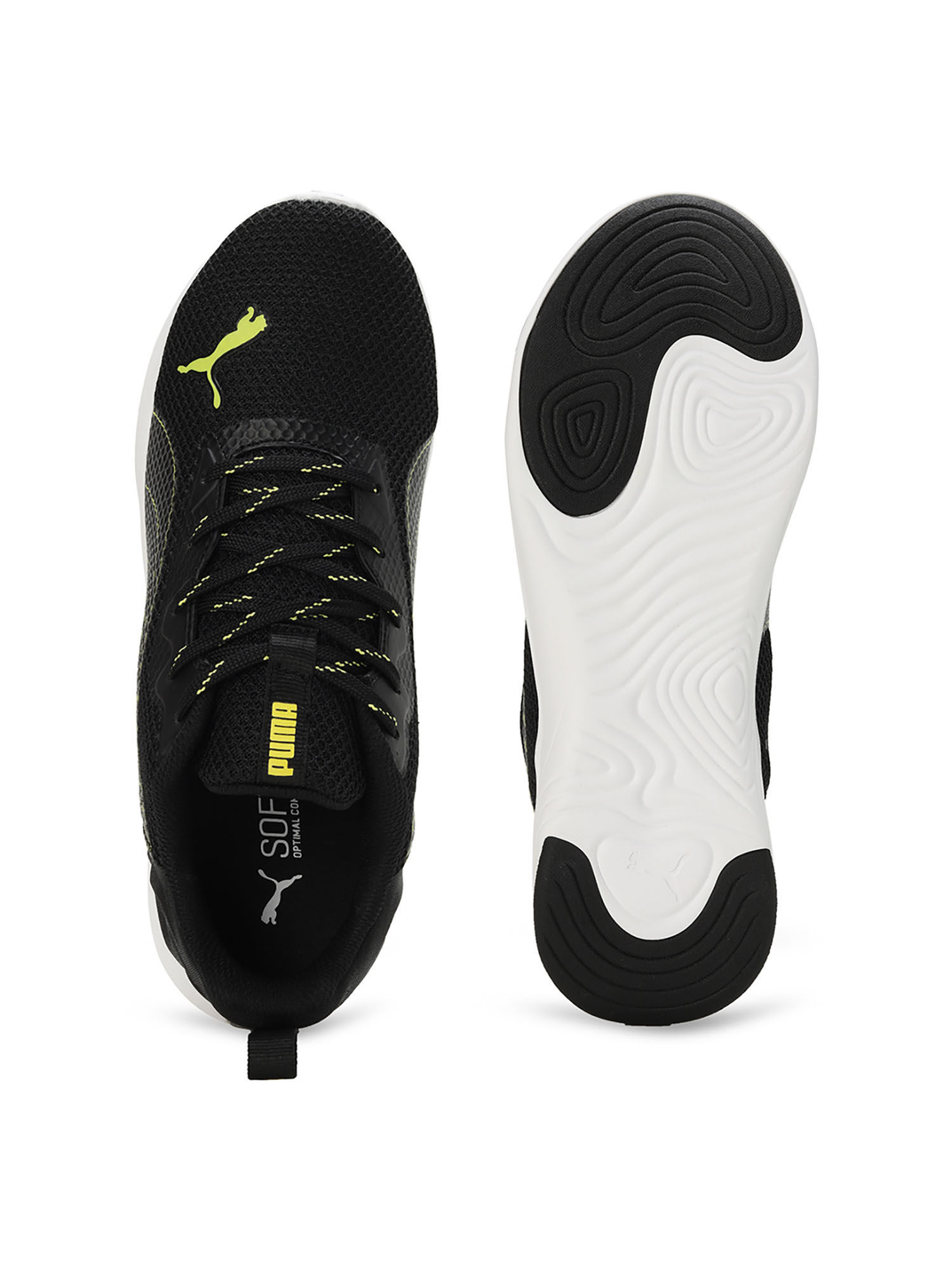 Buy Puma Softride Runphlo IDP Mens Black Running Shoes Online