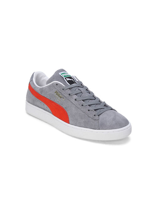 Puma Suede Classic Xxi Men Grey Sneakers
