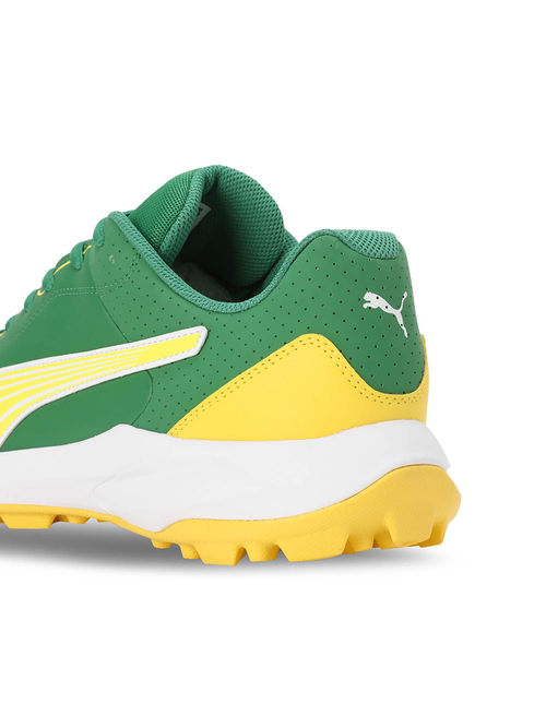 Puma 24 FH Rubber Unisex Green Cricket Shoes