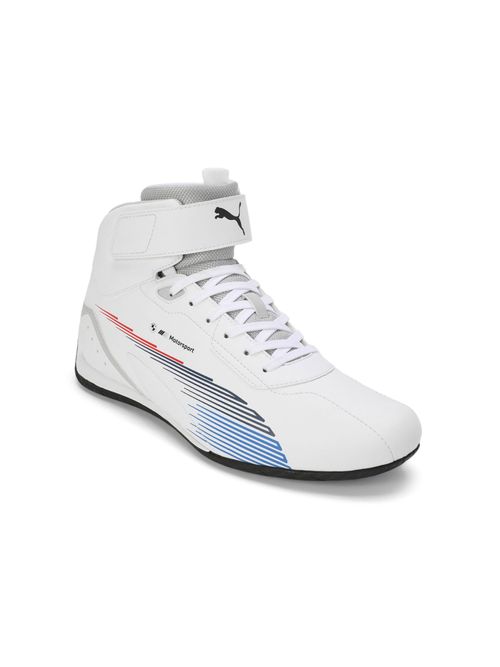 Puma BMW MMS Neo Cat Mid Unisex White Sneakers