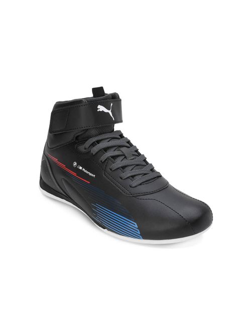 Puma Bmw Mms Neo Cat Mid Unisex Black Sneakers