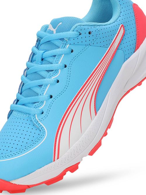 Puma 24 Fh Rubber Unisex Blue Cricket Shoes (UK 7)