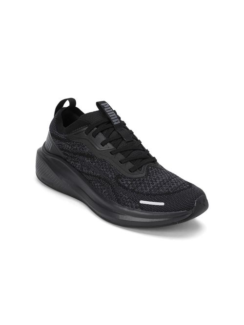 Puma Skyrocket Lite Engineered Unisex Black Running Shoes