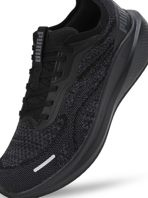 Buy Puma Skyrocket Lite Engineered Unisex Black Running Shoes Online