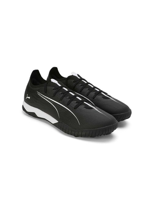 Puma Ultra Match Tt Unisex Black Football Shoes (UK 9)