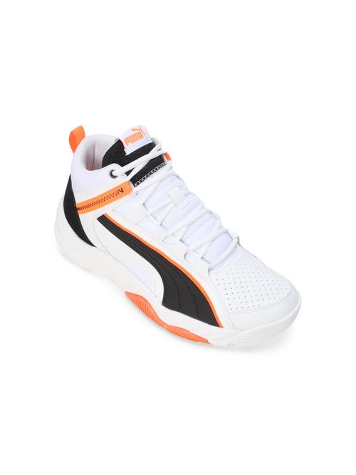 Puma Rebound Future Evo Core Unisex White Sneakers (UK 9)