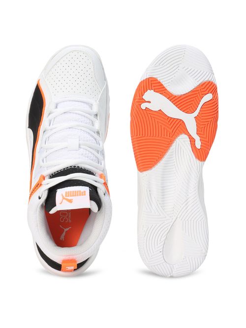 Puma Rebound Future Evo Core Unisex White Sneakers